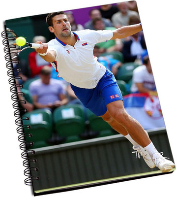 77% OFF on Shoprock Novak Djokovic Australian Open A5 Notebook Ring Bound