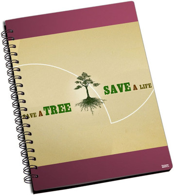 60% OFF on Shoperite Save Trees A5 Notebook Ring Bound