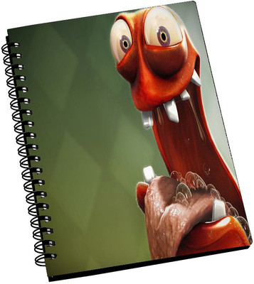 74% OFF on AMY 3D Funney Big Face Creature A5 Notebook Spiral Bound 74% OFF on AMY 3D Funney Big Face Creature A5 Notebook Spiral Bound