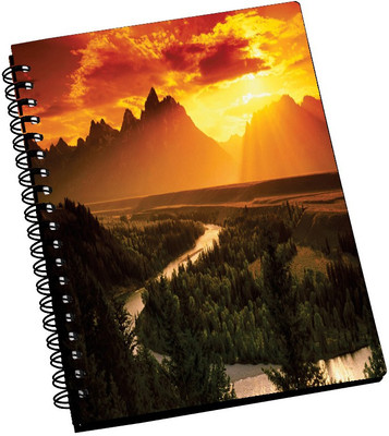 74% OFF on AMY Beautiful Mountain Forest Scenery A5 Notebook Spiral Bound 74% OFF on AMY Beautiful Mountain Forest Scenery A5 Notebook Spiral Bound