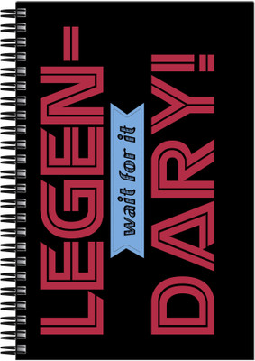 42% OFF on Art Emporio Legen - Dary A5 Notebook Spiral