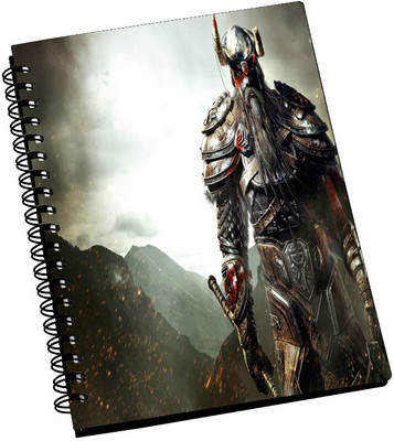 74% OFF on AMY 3D God of War Old Look A5 Notebook Spiral Bound