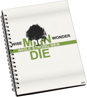 74% OFF on Shoprock Nature Quote A5 Notebook Ring Bound 74% OFF on Shoprock Nature Quote A5 Notebook Ring Bound