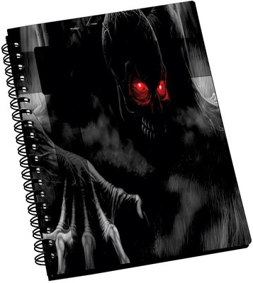 74% OFF on AMY Ghosts Terror A5 Notebook Spiral Bound
