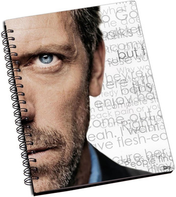 78% OFF on Shoprock Hugh Laurie A5 Notebook Ring Bound