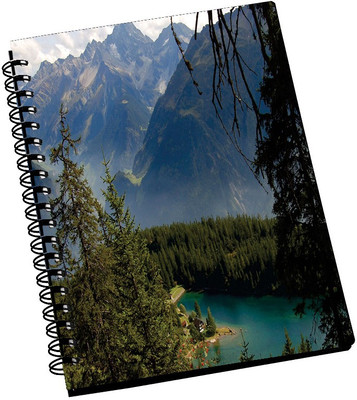 74% OFF on AMY Beautiful Lake in the Mountain A5 Notebook Spiral Bound 74% OFF on AMY Beautiful Lake in the Mountain A5 Notebook Spiral Bound