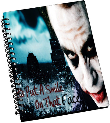 76% OFF on AMY Lets Put on a Smile A5 Notebook Spiral Bound