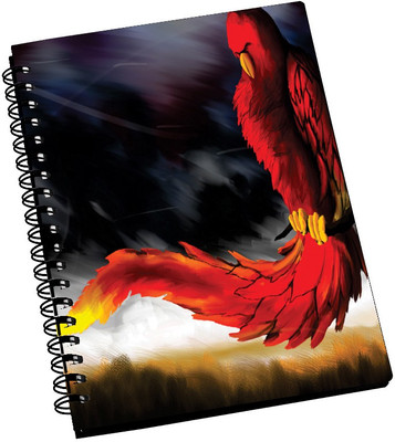 74% OFF on AMY Red Phoenix A5 Notebook Spiral Bound 74% OFF on AMY Red Phoenix A5 Notebook Spiral Bound