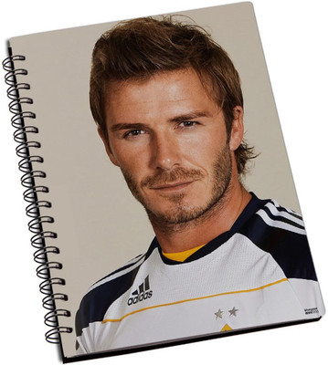 77% OFF on Shoprock David Beckham A5 Notebook Ring Bound