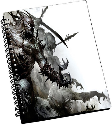 74% OFF on AMY Dark 3D Ghost Warrior A5 Notebook Spiral Bound 74% OFF on AMY Dark 3D Ghost Warrior A5 Notebook Spiral Bound