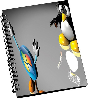74% OFF on AMY Linux Windows A5 Notebook Spiral Bound 74% OFF on AMY Linux Windows A5 Notebook Spiral Bound