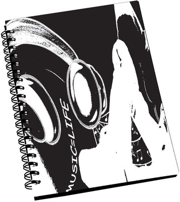 69% OFF on AMY Musical Life A5 Notebook Spiral Bound