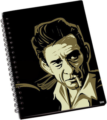 60% OFF on Shoperite Johnny Cash A5 Notebook Ring Bound