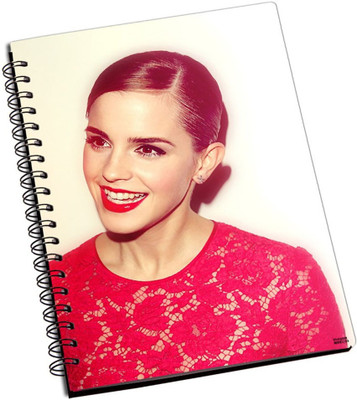 77% OFF on Shoprock Emma Watson Red Dress A5 Notebook Ring Bound