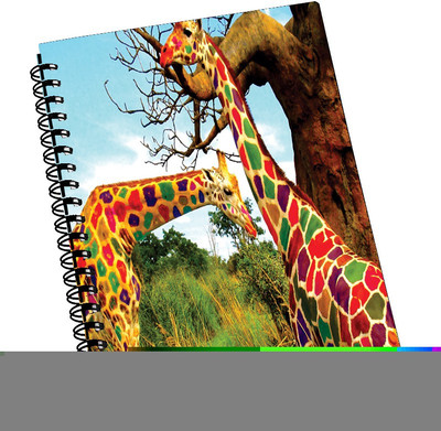 69% OFF on AMY Multicolor Giraffe A5 Notebook Spiral Bound 69% OFF on AMY Multicolor Giraffe A5 Notebook Spiral Bound
