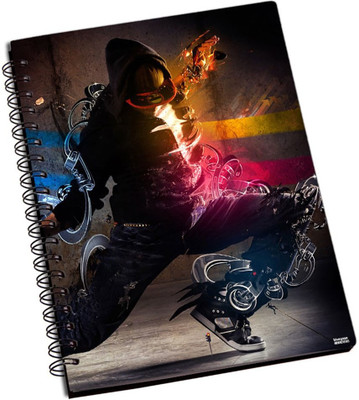77% OFF on Shoprock Dancer A5 Notebook Ring Bound