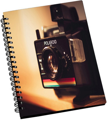 74% OFF on AMY 3D Black Camera A5 Notebook Spiral Bound 74% OFF on AMY 3D Black Camera A5 Notebook Spiral Bound