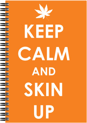 21% OFF on Art Emporio Keep Calm and Skin Up A5 Notebook Spiral 21% OFF on Art Emporio Keep Calm and Skin Up A5 Notebook Spiral