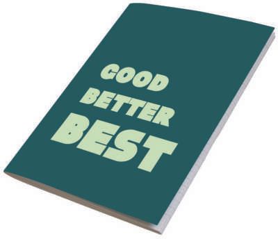 56% OFF on Effit Good, Better & Best A5 Notebook Stapled