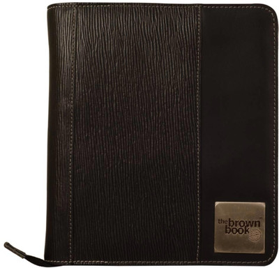 eZeeBags The Brown Book Regular Planner/Organizer Ring Bound eZeeBags The Brown Book Regular Planner/Organizer Ring Bound