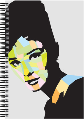 21% OFF on Art Emporio Audrey Hepburn A5 Notebook Spiral
