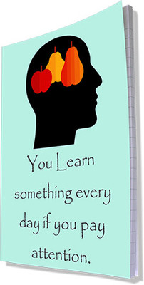 67% OFF on Effit Be Attentive A4 Notebook Stapled