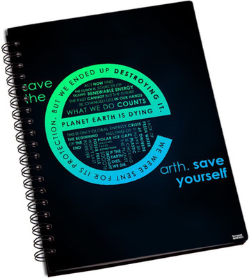 60% OFF on Shoperite Save Earth A5 Notebook Ring Bound 60% OFF on Shoperite Save Earth A5 Notebook Ring Bound