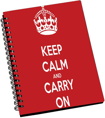 74% OFF on AMY Simple Carry One Quote A5 Notebook Spiral Bound 74% OFF on AMY Simple Carry One Quote A5 Notebook Spiral Bound