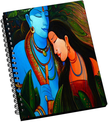 74% OFF on AMY Beautiful Abstract Lord Radha Krishna 3d Art A5 Notebook Spiral Bound 74% OFF on AMY Beautiful Abstract Lord Radha Krishna 3d Art A5 Notebook Spiral Bound