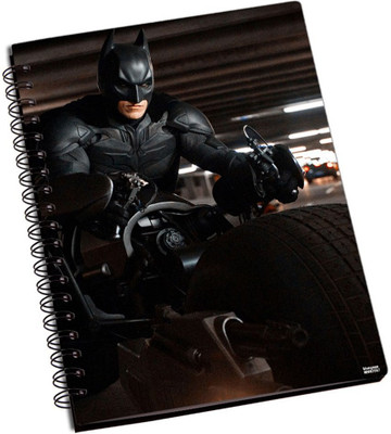 77% OFF on Shoprock Batman The Dark Knight Rises Bike A5 Notebook Ring Bound