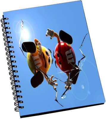 74% OFF on AMY Cute M&M A5 Notebook Spiral Bound 74% OFF on AMY Cute M&M A5 Notebook Spiral Bound