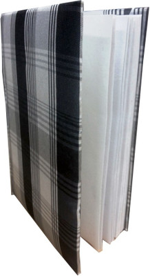 Indha Craft Check cotton A6 Diary Hand Sewn Indha Craft Check cotton A6 Diary Hand Sewn