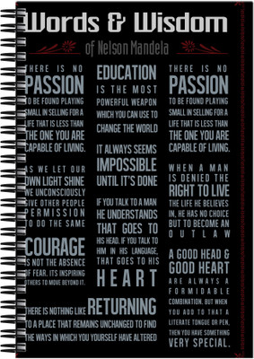 21% OFF on Art Emporio Word of Wisdome A5 Notebook Spiral