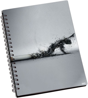 50% OFF on Shoperite Anti Smoking A5 Notebook Ring Bound