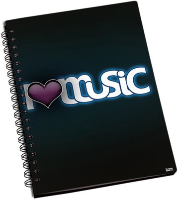 77% OFF on Shoprock Love Music A5 Notebook Ring Bound 77% OFF on Shoprock Love Music A5 Notebook Ring Bound