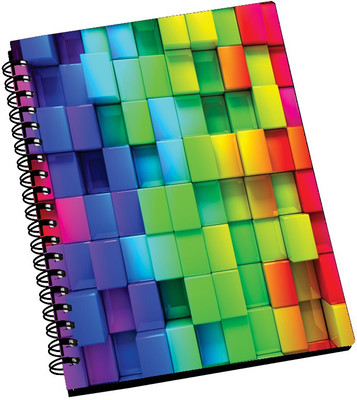 69% OFF on AMY Colorful Blocks A5 Notebook Spiral Bound 69% OFF on AMY Colorful Blocks A5 Notebook Spiral Bound