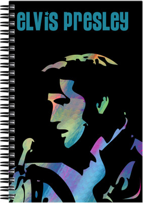 21% OFF on Art Emporio Elvis Presley Guitar A5 Notebook Spiral