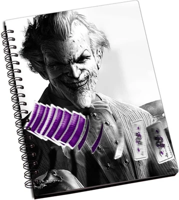 60% OFF on Shoperite Batman Arkham City Joker A5 Notebook Ring Bound 60% OFF on Shoperite Batman Arkham City Joker A5 Notebook Ring Bound