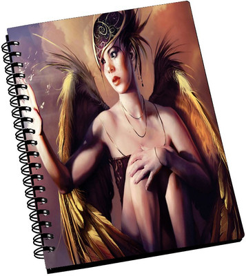 74% OFF on AMY Abstract Fantasy Crying Angle A5 Notebook Spiral Bound