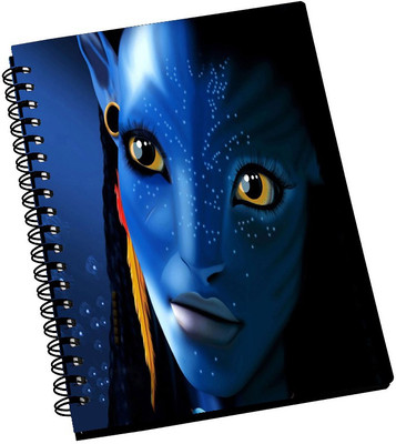 74% OFF on AMY Beautiful 3D Avatar Neytiri Face A5 Notebook Spiral Bound 74% OFF on AMY Beautiful 3D Avatar Neytiri Face A5 Notebook Spiral Bound