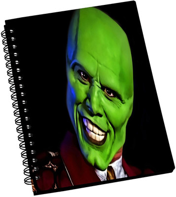 74% OFF on AMY Cool 3D The MaSK Face A5 Notebook Spiral Bound 74% OFF on AMY Cool 3D The MaSK Face A5 Notebook Spiral Bound