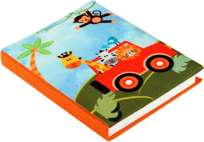 10% OFF on Treasure Hunt Jungle Design Natural White Paper A5 Diary Adhesive Bound