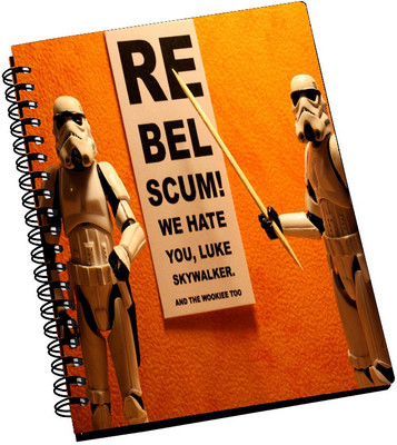 74% OFF on AMY Re Bel Scum Quote A5 Notebook Spiral Bound 74% OFF on AMY Re Bel Scum Quote A5 Notebook Spiral Bound
