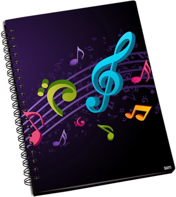 66% OFF on Shoprock Musical Craze A5 Notebook Ring Bound
