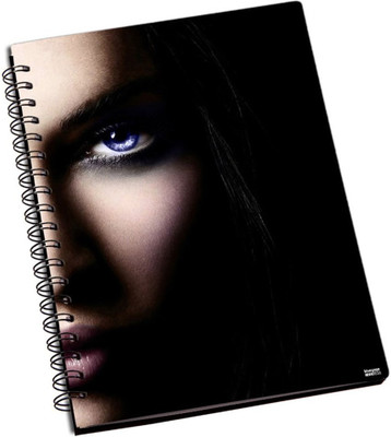 50% OFF on Shoperite Megan Fox Smoky Eyes A5 Notebook Ring Bound