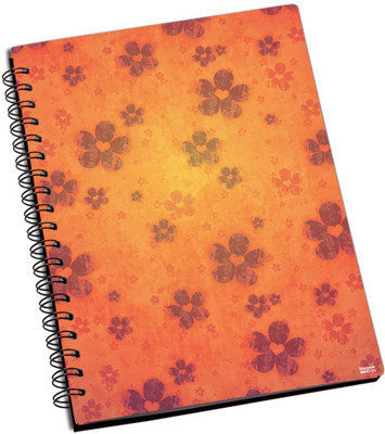 50% OFF on Shoperite Flower Art A5 Notebook Ring Bound