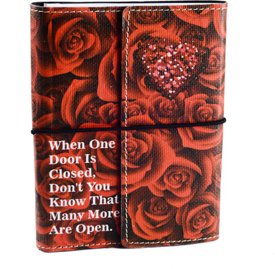 Ecoleatherette Valentine Gift A6 Journal Spiral Bound