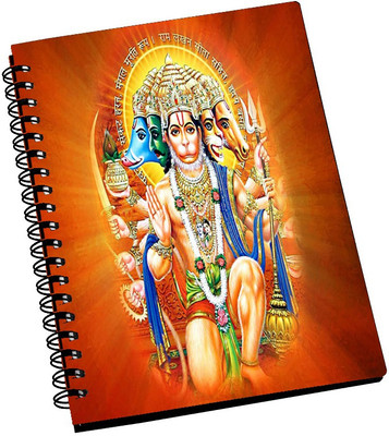 74% OFF on AMY Lord Hanuman Five Avatar A5 Notebook Spiral Bound 74% OFF on AMY Lord Hanuman Five Avatar A5 Notebook Spiral Bound