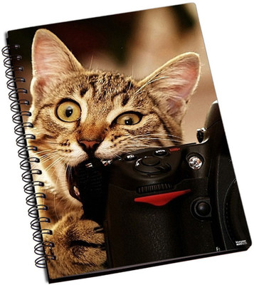 77% OFF on Shoprock Nikon Cat A5 Notebook Ring Bound