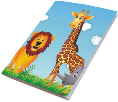 56% OFF on Effit Lion & Zebra A5 Notebook Stapled 56% OFF on Effit Lion & Zebra A5 Notebook Stapled